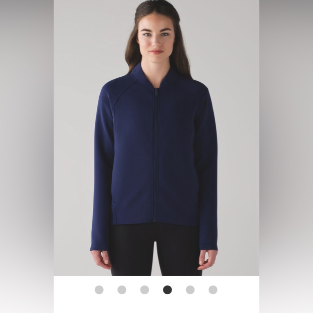Lululemon embrace the space bomber spacer jacket NWT 8